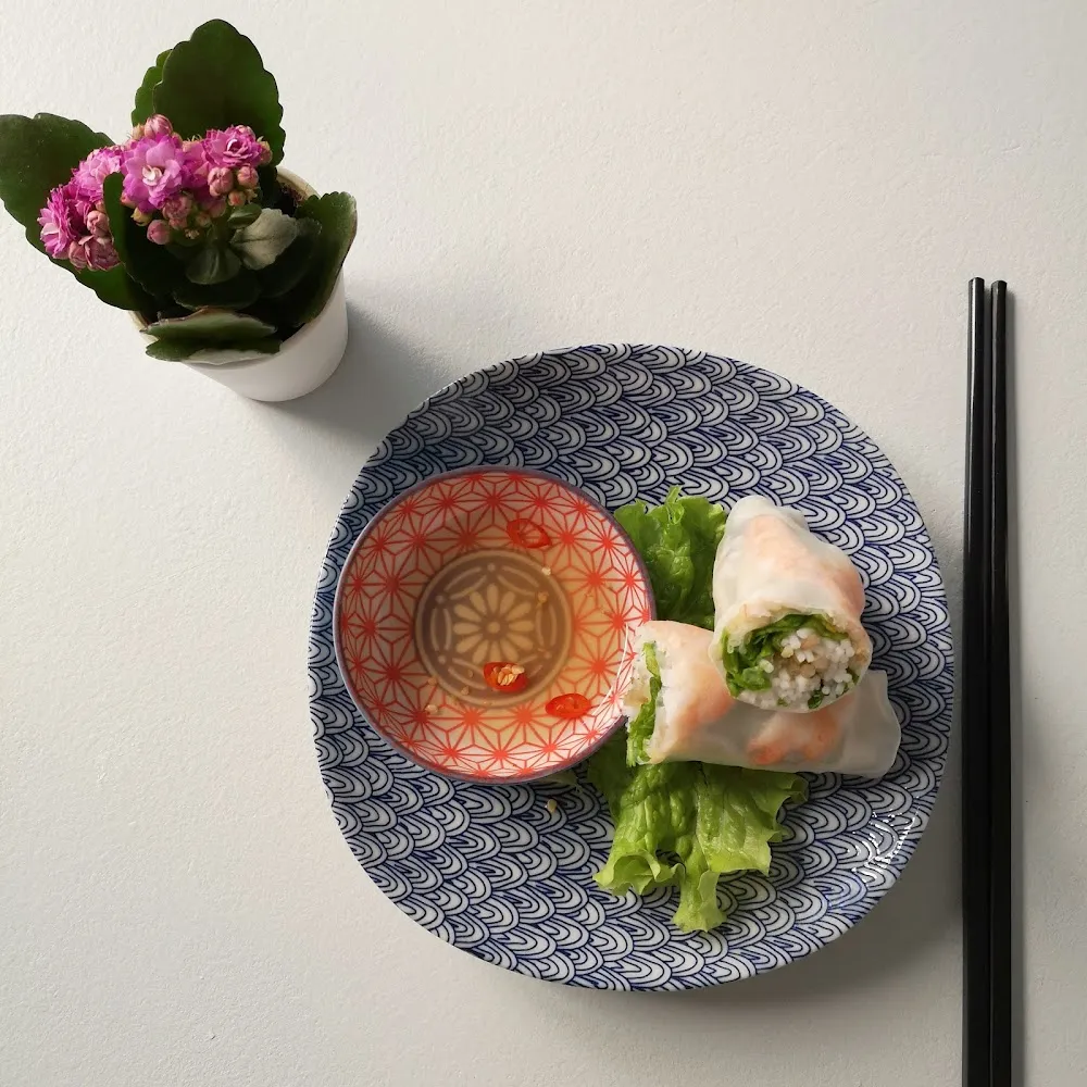 Rouleau de Printemps Avec de la Mangue